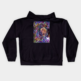 Bloodhound Dog Fantasy Kids Hoodie